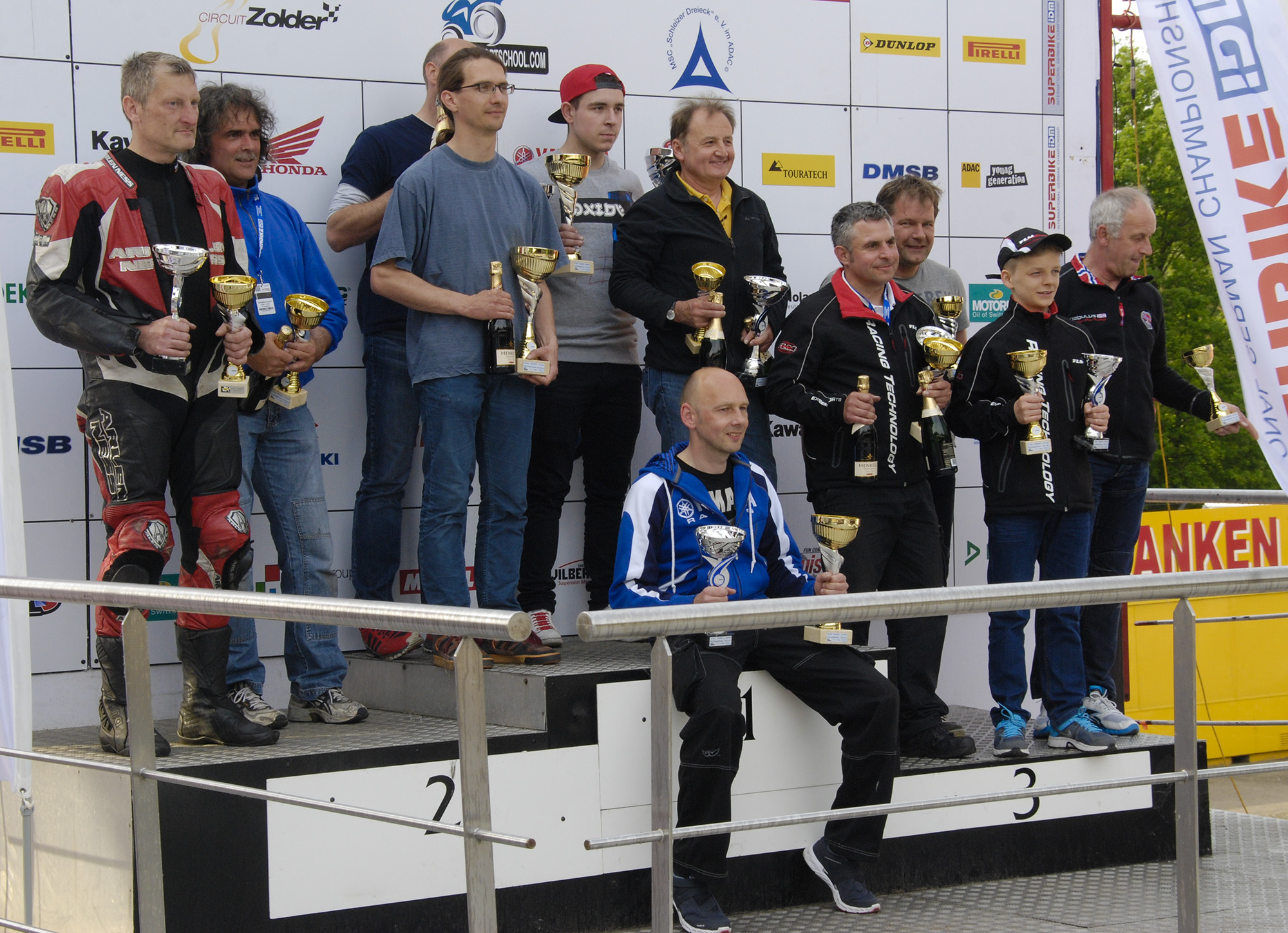 2015 Zolder Podium